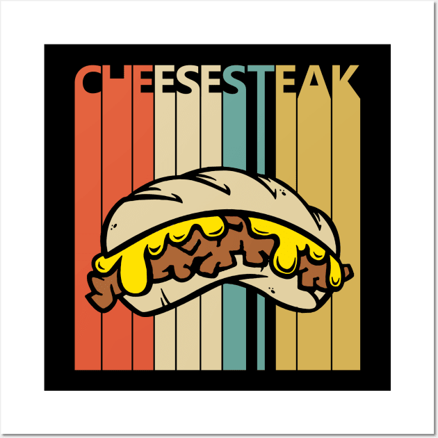 Vintage Cheesesteak Wall Art by GWENT